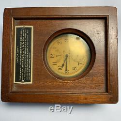 Hamilton Chronometer Deck Watch Model 22 size 36 Non-Gimbaled Naval Ship 1943