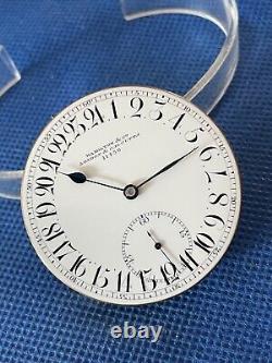 Hamilton & Co London & Calcutta Pocket Watch Movement & dial 24 hour (1/16288)