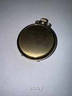 Hamilton Dupont 9274 Swiss Pocket Watch 17 Jewel Vintage Gold Electroplate 20M