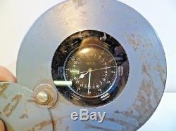 Hamilton GCT 22j WWII 4992B Military AN-5740 Army Pocket Watch Navigation Case