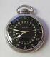 Hamilton Gct 4992b Military Ww2 Navigation Pocket Watch 800 Silver Case 22j 16s