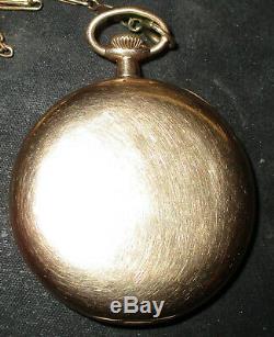 Hamilton Gold Pocket Watch 1914 14K 23 Jewel