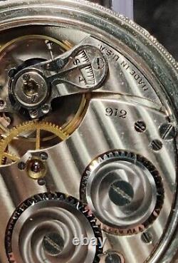 Hamilton Grade 912, Model 2, 12s Pocket Watch