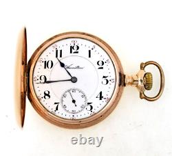 Hamilton Grade 961 Hunter Case Pocket Watch 16s PRODUCTION 2,410