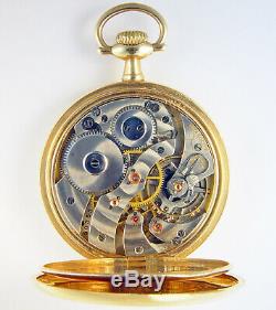 Hamilton Grade 962 Rare Early 16 Size 17 Jewel Pocket Watch