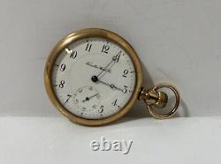 Hamilton Grade 975 Model 1 17j 16s Pocket Watch Vintage 1909