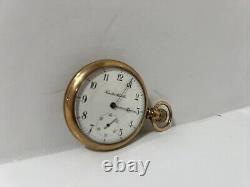 Hamilton Grade 975 Model 1 17j 16s Pocket Watch Vintage 1909