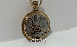 Hamilton Grade 975 Model 1 17j 16s Pocket Watch Vintage 1909