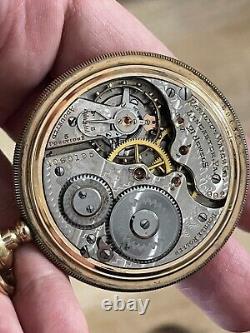 Hamilton Grade 992 Movement with 960 Dial Model 3 16s 21j Pocket Watch