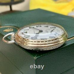 Hamilton Grade 992 Railroad Grade 16s 21J White 14K Gold Filled Pocket Watch
