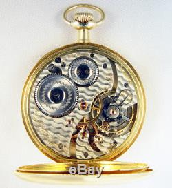 Hamilton Hayden W Wheeler 21 Jewel 16s 14k Gold Original Case Pocket Watch