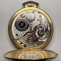 Hamilton High Grade 921 Gold Fill 21 Jewel Vintage Serviced Pocket Watch Runs