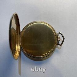 Hamilton High Grade 921 Gold Fill 21 Jewel Vintage Serviced Pocket Watch Runs