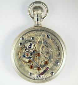 Hamilton Low Serial #507 Grade 936 17j 18s Railroad Pocket Watch