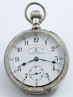 Hamilton Mermod Jaccard Paragon Timekeeper 21 Jewel 18 Size Pocket Watch
