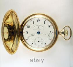 Hamilton Mermod Jaccard Paragon Timekeeper Grade 943 21j 18s Hc Pocket Watch