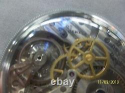 Hamilton Military GCT 4992B 22 jewel Navigational Pocket Watch WWII Clear Back