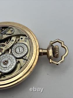 Hamilton Model 1 Grade 920 23J. Pocket Watch. Working! Beautiful Case TIMEGRAPH