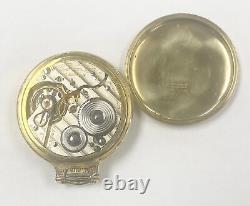 Hamilton Model 2 992E Grade 16 Size 21 Jewel Open Face Railroad Pocket Watch