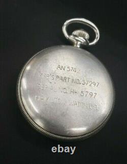 Hamilton Model 23 Military Chronograph 19 Jewel Pocket Watch
