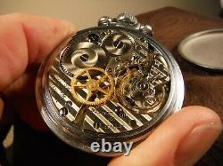Hamilton Model 4992B Hacking Military Pocket watch AN-5740 22 Jewels running