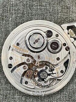 Hamilton Platinum Pocket Watch Caliber 923 23 Jewels