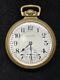 Hamilton Pocket Watch 10k Filled 21 Jewels 992 Double Roller Runs