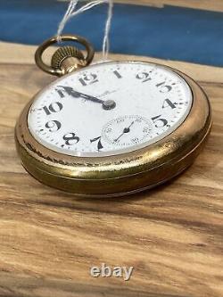 Hamilton Pocket Watch 1914 18s GR 924 Model 1 17 Jewels, 20yr Case, Parts&Repair