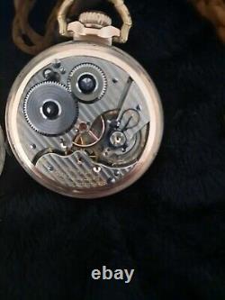 Hamilton Pocket Watch 1925 Grade 992 Model 2 Gems21 Rubby Saphire 16s