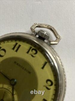 Hamilton Pocket Watch 922 Read Description Not Running