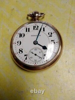Hamilton Pocket Watch 992 21 Jewels Made In 1914