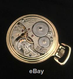Hamilton Pocket Watch 992B 16S Mainliner Case Beautiful, RR Time