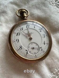 Hamilton Pocket Watch Antique Vintage Rare Good