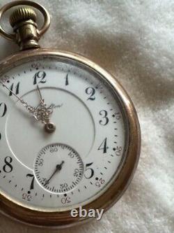 Hamilton Pocket Watch Antique Vintage Rare Good