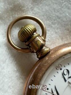 Hamilton Pocket Watch Antique Vintage Rare Good