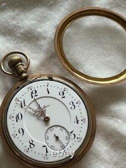 Hamilton Pocket Watch Antique Vintage Rare Good