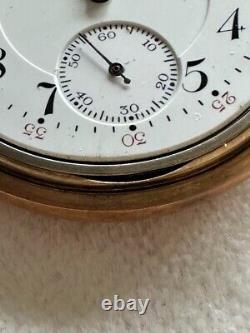 Hamilton Pocket Watch Antique Vintage Rare Good