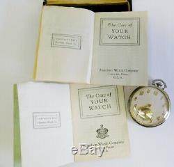 Hamilton Pocket Watch Cadillac Service Award 14K Solid Gold 1920s RARE LOOK