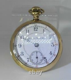 Hamilton Pocket Watch Chesapeake Oh Railway Spcl. 18s 17j Boss 20yr Keystone Case