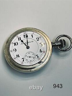 Hamilton Pocket Watch Collection 18s Grades 942 943 944 in a Display Cases
