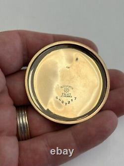 Hamilton Pocket Watch From 1915 Runs 17J #974 Lever Set Badly Worn Pilot 25 Case