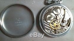 Hamilton Pocket Watch GCT 4992b 22 Jewel Navigation Master WWII Military AN 5740