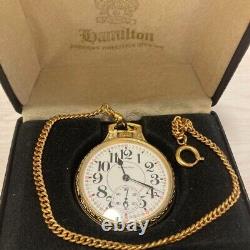 Hamilton Pocket Watch Gold
