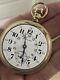 Hamilton Pocket Watch Grade 992 Model 2 16s 21j Military Dial Please Read