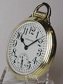 Hamilton Pocket Watch Grade 992E in Model 10 Case