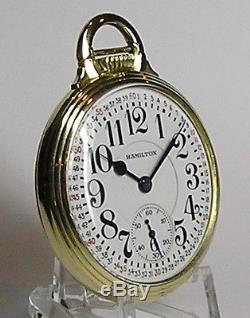 Hamilton Pocket Watch Grade 992E in Model 10 Case