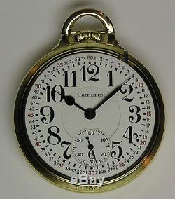 Hamilton Pocket Watch Grade 992E in Model 10 Case