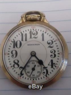 Hamilton Pocket Watch RR Grade 21J 992B