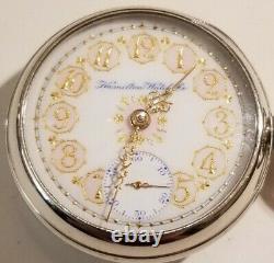 Hamilton RARE 18S. 21 jewels adj. Grade 941 two-tone movement mint fancy dial