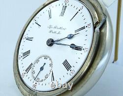 Hamilton RR Private Lee Bros Gold Flashed Gr 940 Mod 1 POCKET WATCH 18s 21j RUNS